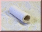 Tonröhre mini weiss ca. 5 cm Länge ca. 1,5 cm Durchmesser